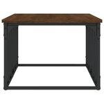 vidaXL Table basse chêne marron 100x50x35 5 cm bois d'ingénierie