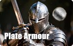 Pièce de monnaie en Platine 25 Dollars g 0.062 (1/500 oz) Millésime 2026 PLATE ARMOUR (PRÉCOMMANDE)