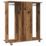 vidaXL Armoire Bois Ancien 102 x 38 x 110 cm Bois d'ingénierie