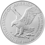 Pièce de monnaie en Argent 1 Dollar g 31.1 (1 oz) Millésime 2026 Forest Totems III BAELGRIM BADGER