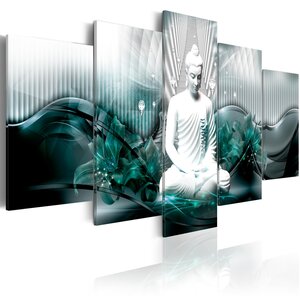 Tableau - azure meditation l x h en cm 100x50