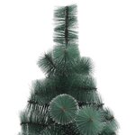 vidaXL Sapin de Noël artificiel avec support Vert 120 cm PET