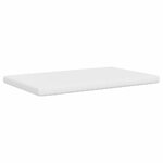 vidaXL Matelas en mousse blanc 140x210 cm 7 zones dureté 20 ILD