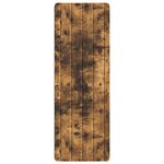 vidaXL Armoire Murale Chêne fumé 33 x 34 5 x 94 cm Bois d'ingénierie
