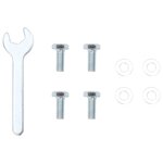 vidaXL Base de parasol pour mât Ø38/48 mm argenté acier