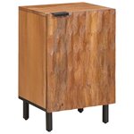vidaXL Ensembles de salle de bain 5 Pièces Acacia Marron Winish
