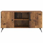 vidaXL Meuble TV 102 x 34 5 x 50 cm Bois ancien Bois d'ingénierie