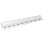 vidaXL Paravent de balcon blanc 400x80 cm résine tressée