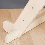 Jeu d'équilibre et motricité PIKY - bois naturel et multicolore pastel