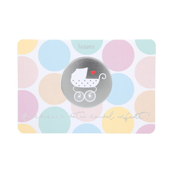 Carte de voeux - naissance - bienvenue a votre nouvel enfant !