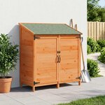 vidaXL Abri de jardin Marron 106 5 x 56 x 113 5 cm Bois d'ingénierie