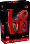 LEGO Art - Sculpture LOVE - Set de Construction 31214 pour Adultes