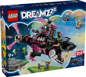 LEGO Dreamzzz - Sous-marin requin des cauchemars 71500 : Aventure sous-marine épique pour enfants