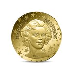 Marilyn Monroe Monnaie de 50€ Or