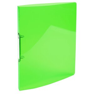 Classeur 2 anneaux 15mm IDERAMA PP polypropylène 5/10e - A4  couleurs aléatoires x 20 EXACOMPTA