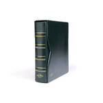 Album Numis Leuchtturm pour 143 monnaies de collection. Couleur - Vert