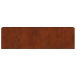 vidaXL Lit surélevé de jardin 280x40x80 cm acier corten
