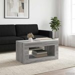 vidaXL Gris Sonoma