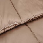 vidaXL Duvet complet toute l'année Doré 200 x 200 cm