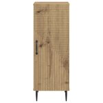 vidaXL Buffet Chêne artisanal 33 x 34 5 x 89 5 cm Bois d'ingénierie