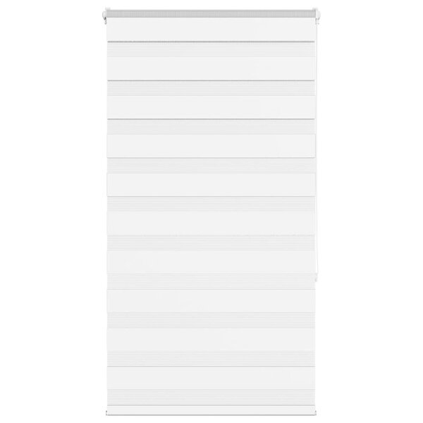 vidaXL Store zèbre blanc 85x150 cm largeur du tissu 80 9 cm polyester