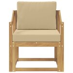 vidaXL 2 Pièce Ensemble de canapés d'extérieur Polyester