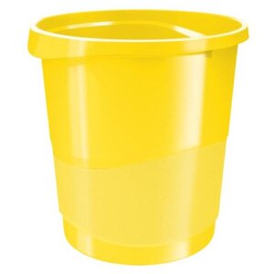 Corbeille à papier Vivida 14 litres jaune ESSELTE