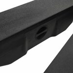 vidaXL Ensemble de base de parasol cantilever 4 Pièces Noir