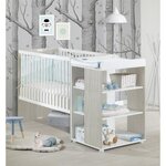 Lit bébé Sitta combiné évolutif 120 x 60 cm