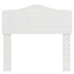 vidaXL Tête de lit Blanc Brillant 80 cm Bois d'ingénierie