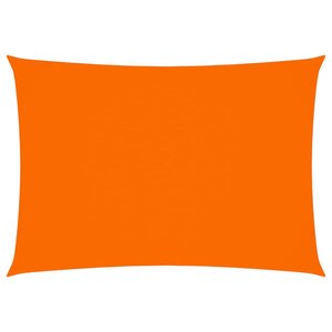 vidaXL Voile de parasol Tissu Oxford rectangulaire 6x8 m Orange