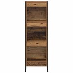 vidaXL Bibliothèque Bois Ancien 80 x 30 x 155 cm Bois d'ingénierie