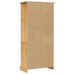 vidaXL Placard Gamme Corona Pin mexicain 80x40x170 cm