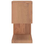 vidaXL Table d'appoint 45x30x60 cm Bois massif de teck