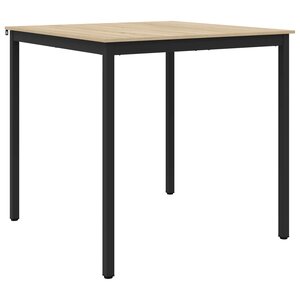 vidaXL Table de salle à manger / Table de repas Bois d'ingénierie