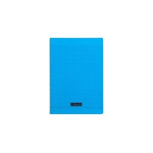 Cahier piqué POLYPRO 21x29,7 cm 48p séyès 90g Bleu CALLIGRAPHE