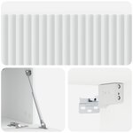 vidaXL Meuble TV mural Blanc 59 5 x 31 x 30 cm Bois d'ingénierie