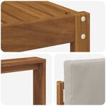 vidaXL Ensemble de canapés d'extérieur 10 pc Gris Naturel et Clair