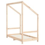 vidaXL Cadre de lit pour enfant 2x(70x140) cm bois de pin massif