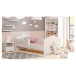 Lit enfant FALA BAR 160x80 Licorne avec matelas