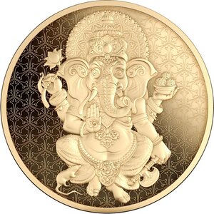 Pièce de monnaie en Or 250 Dollars g 31.1 (1 oz) Millésime 2026 Hindu Pantheon GANESHA (PRÉCOMMANDE)