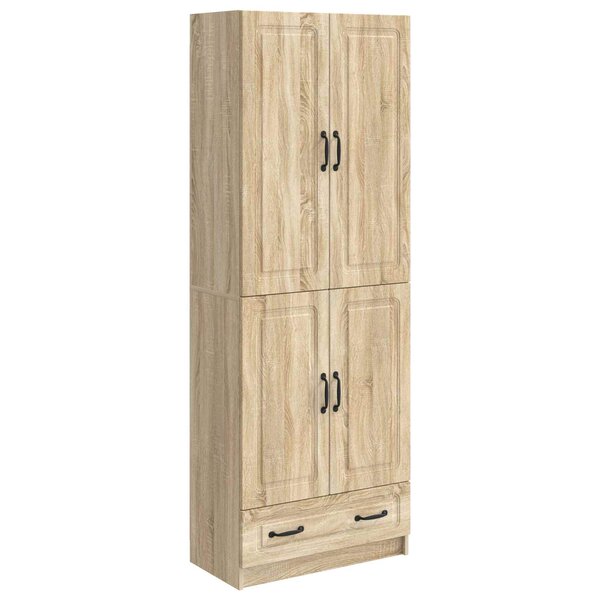 vidaXL Ensemble de Meubles 2 Pièces Chêne Sonoma Bois d'ingénierie