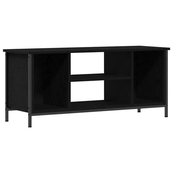 vidaXL Meuble TV Chêne noir 102 x 35 x 45 cm Bois d'ingénierie