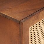 vidaXL Meubles et étagères de rangement pour médias avec tiroir Marron