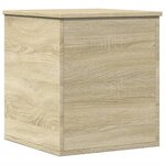 vidaXL Boîte de rangement chêne sonoma 40x42x46 cm bois d'ingénierie