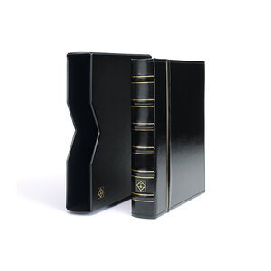 Album à 4 anneaux Vario Classic Leuchtturm. Couleur - Noir