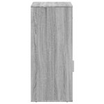vidaXL Armoire de rangement sonoma gris 56 5x39x90 cm bois ingénierie
