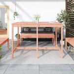 vidaXL Table de jardin 159 5x82 5x110 cm bois massif de douglas