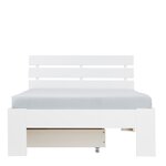 Lit simple 90x200 avec tiroir et Sommier
