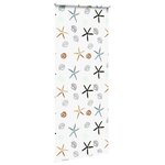 vidaXL Store enrouleur de douche 110x240 cm largeur du tissu 106 cm